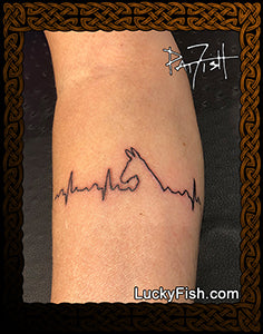 10 Best Heartbeat Music Tattoo Ideas That Will Blow Your Mind  Outsons